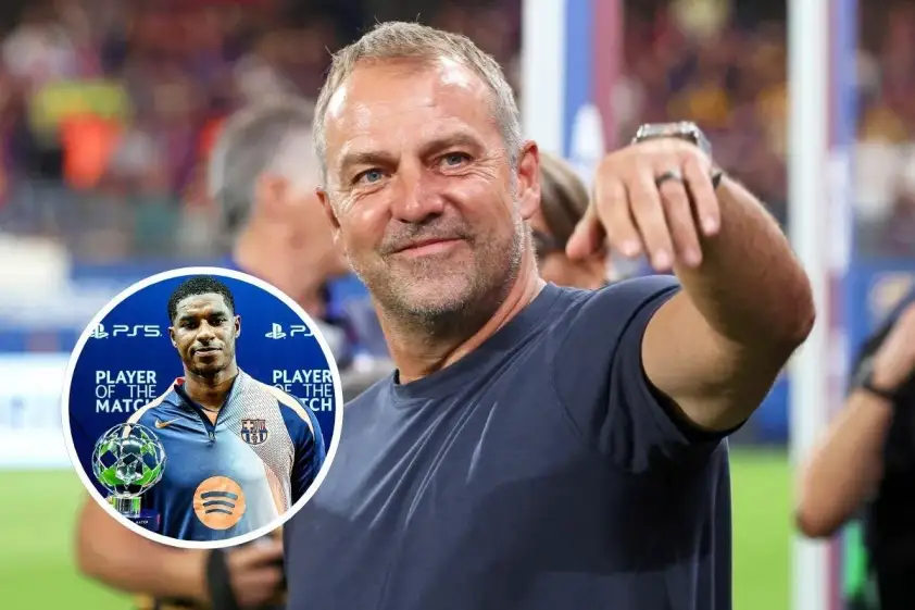 Hansi Flick không ngạc nhiên với màn trình diễn chói sáng của Rashford.